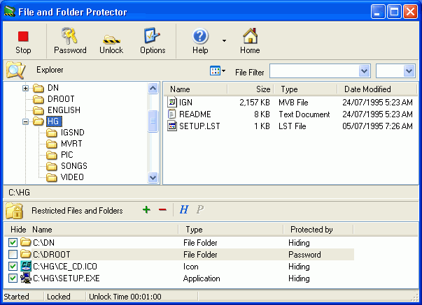 File and Folder Protector  v2.82